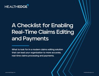 eBooks: A Checklist for Enabling Real-Time Claims Editing and Payments