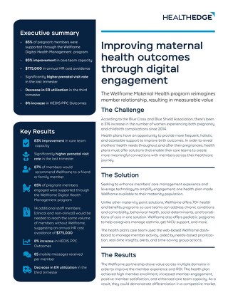 Case Study: Improving Maternal Health Outcomes Through Digital Engagement