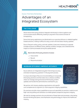 Data Sheet: Source 3rd Party Integrations Partnerships